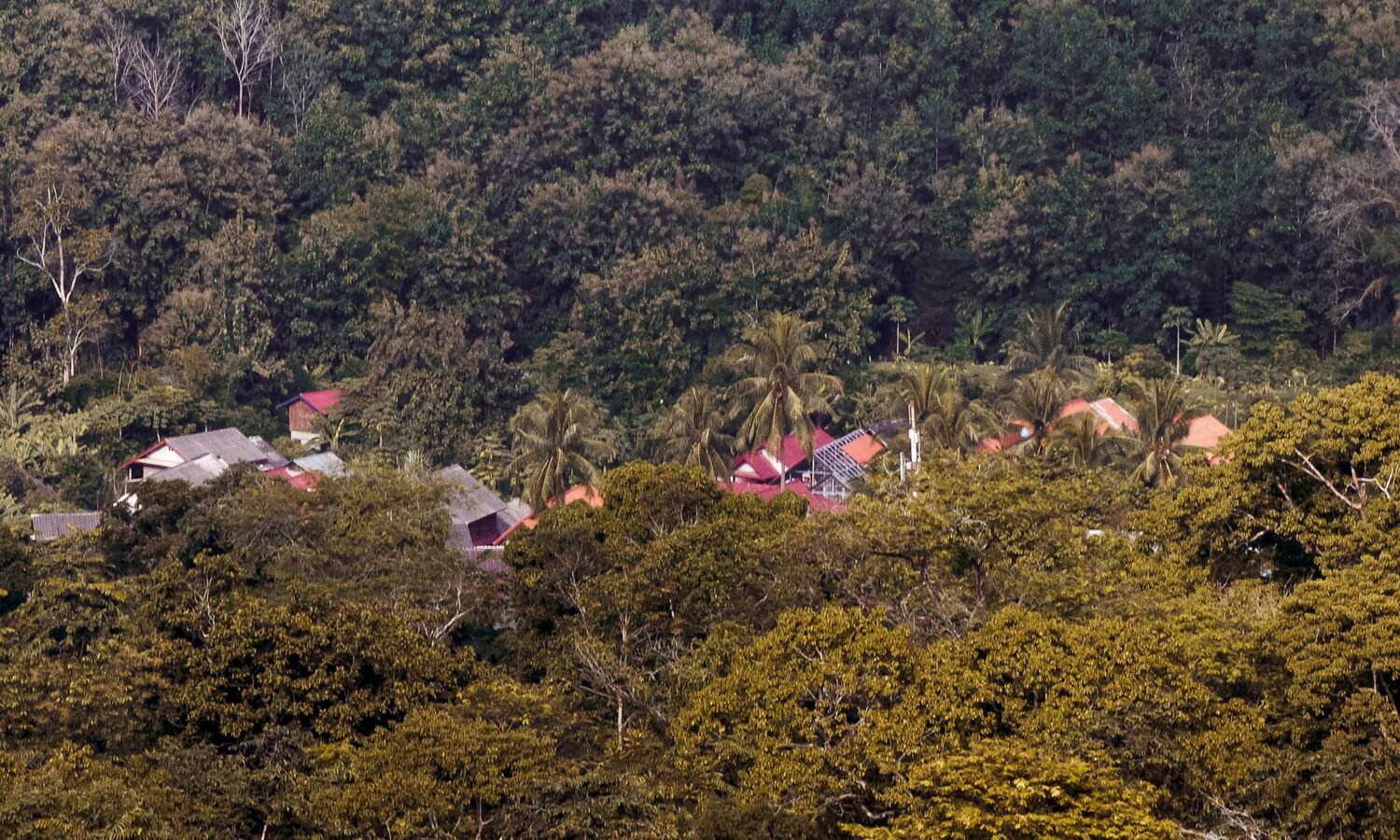 Villages hidden in Laos' tropical jungle