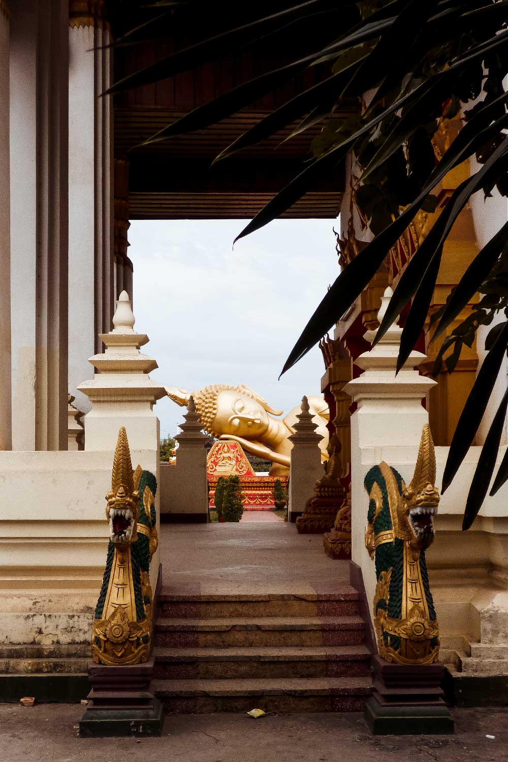 Buddha statued are sprinkled all over Laos' capital, Vientiane