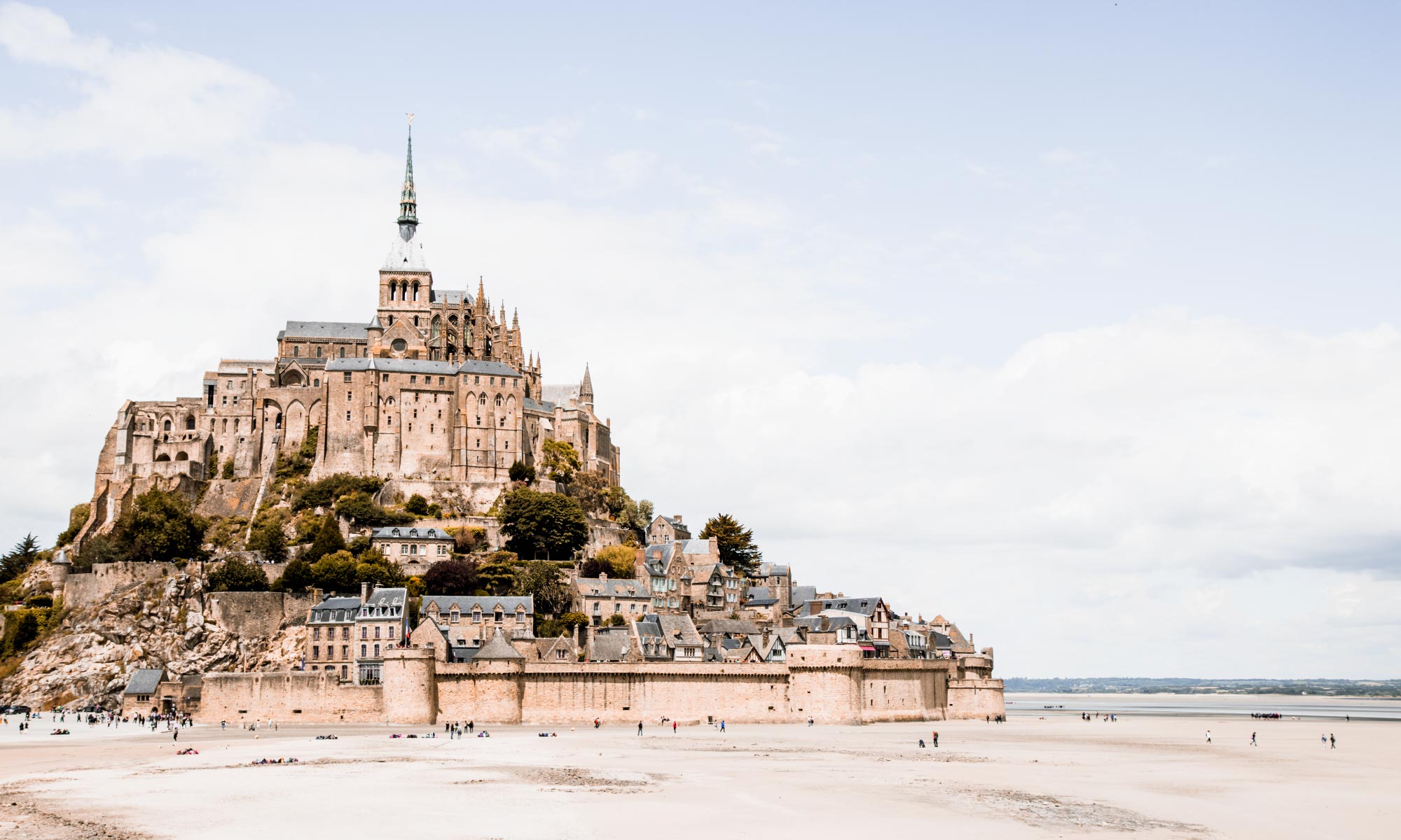 avoid the crowds at Mont-St-Michel, France