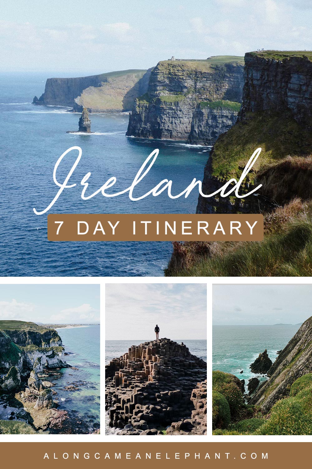 Looking for inspiration for a short road trip to Ireland? Check out our 7 days in Ireland itinerary which includes all the major sights like the Ring of Kerry, the Wild Atlantic Way, Cliffs of Moher and the Giant Causeway. Also includes a 10 day alternative itinerary for people traveling by public transport!