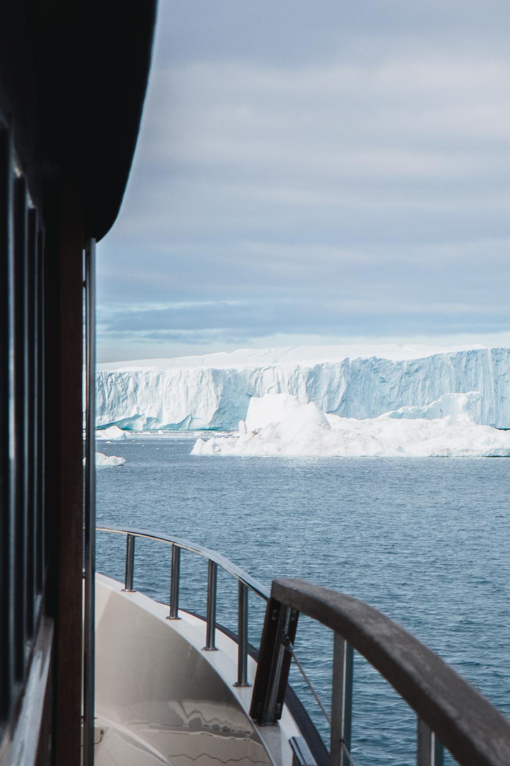 Sailing amidst giants – Our whale watching tour in Ilulissat offered front-row seats to Greenland's majestic iceberg-filled landscape.