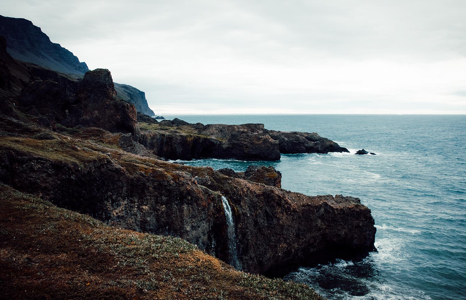 A scenic view of Disko Island's breathtaking landscapes