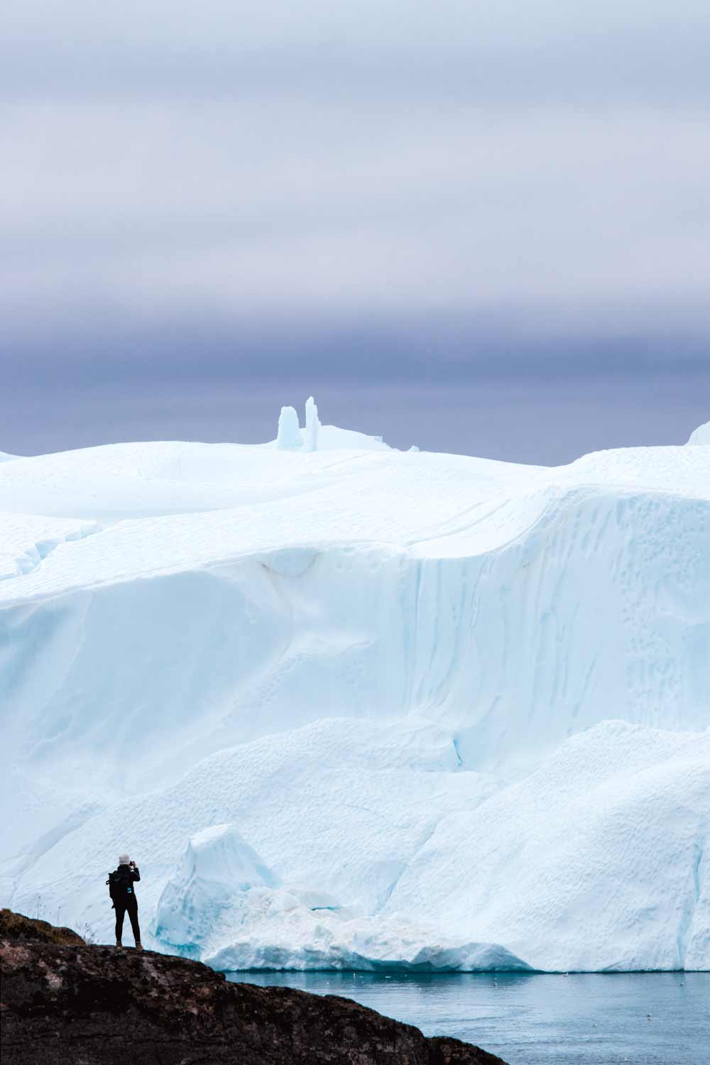 Het Ilulissat ijsfjord is een geweldige gratis activiteit tijdens je Groenland vakantie