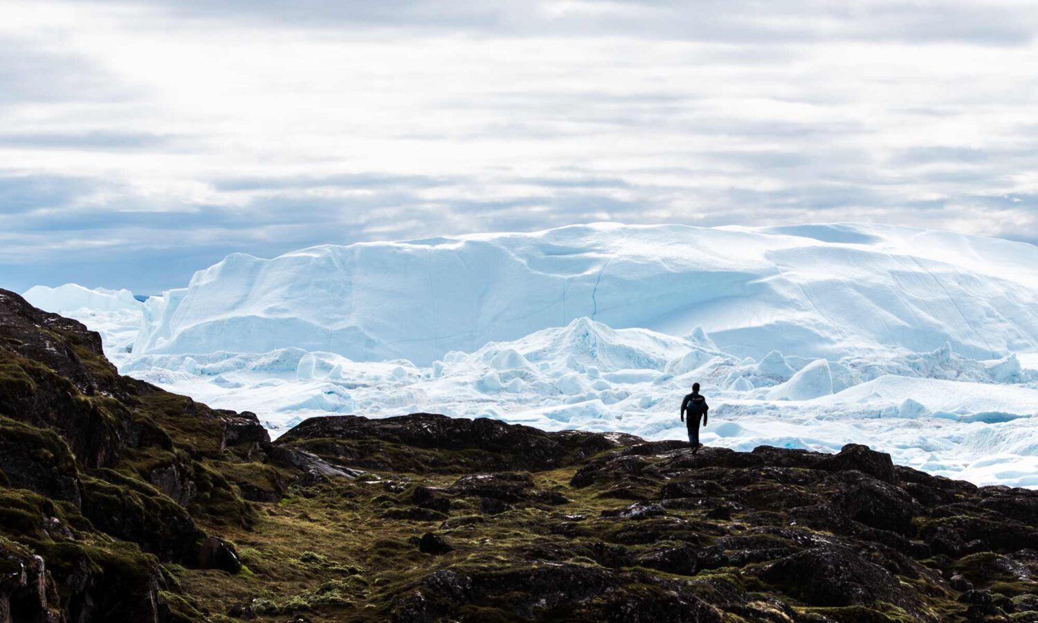 Adembenemende panorama's langs de blauwe wandelroute Ilulissat ijsfjord