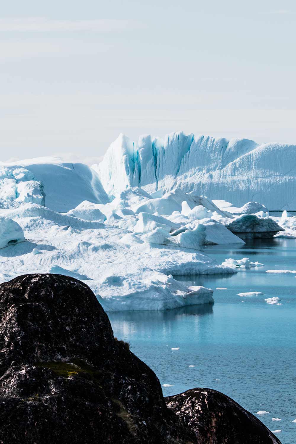 Prachtige uitzichten langs de blauwe wandelroute Ilulissat ijsfjord