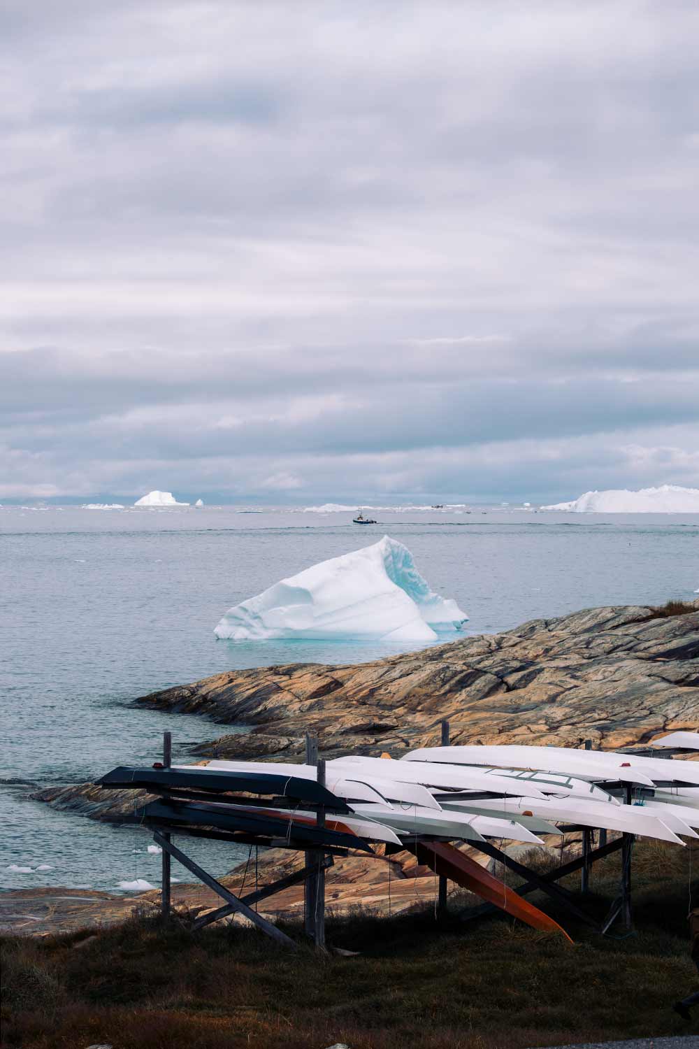 De kajak is een belangrijke culturele erfenis van de Inuit in Groenland